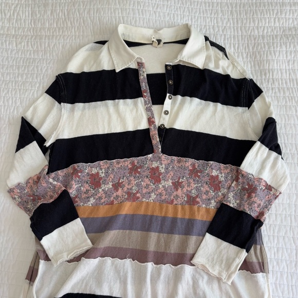 💐We The Free Patchwork Shirt💐 - Picture 2 of 6